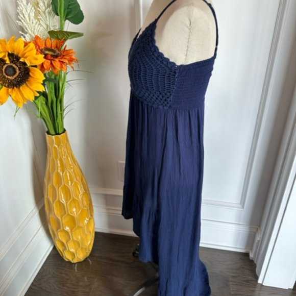 Indulge in Style Crotchet High low Dress - Picture 14 of 15